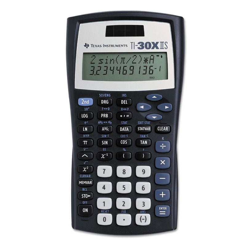 TEXAS INSTRUMENTS Scientific Calculator,W/Equation Recall ,3-1/5""X6-1/10""X3/4"", Sold As 1 Each - Image 1
